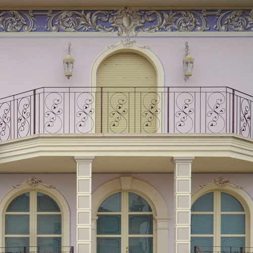 Tinteggiatura e decorazione d’esterno moderna
