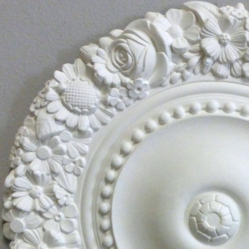 Stucco decorativo - Plafoniera da soffitto